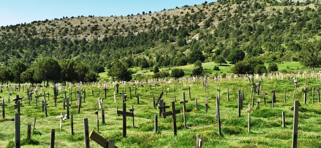  ﻿Cimetière de Sad Hill.