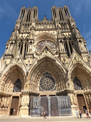  ﻿Cathédrale de Reims. Département de la Marne.