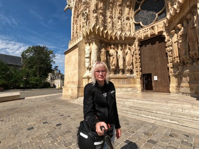  ﻿Cathédrale de Reims. Département de la Marne.