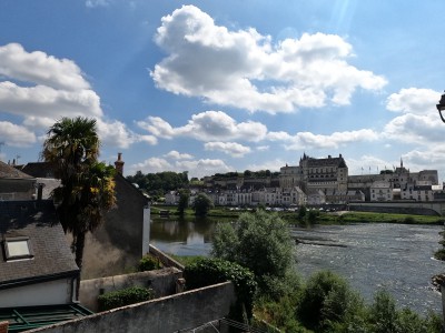  ﻿Amboise et son château. Département d'Indre-et-Loire.