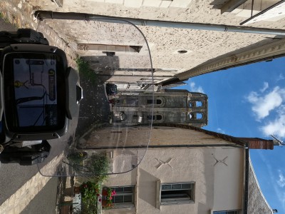  ﻿Ancienne abbaye de Cormery. Département d'Indre-et-Loire.