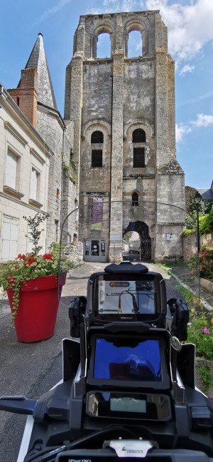  ﻿Ancienne abbaye de Cormery. Département d'Indre-et-Loire.