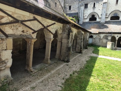  ﻿Ancienne abbaye de Cormery. Département d'Indre-et-Loire.