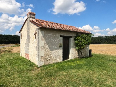  ﻿Loge de vigne. Département d'Indre-et-Loire.