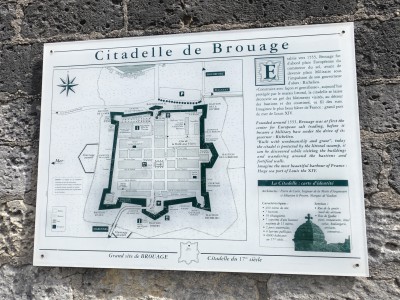  ﻿La citadelle de Brouage.