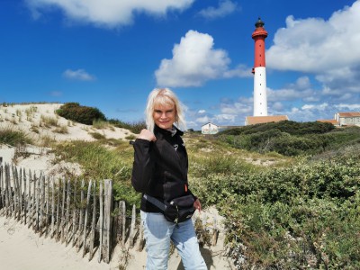  ﻿Phare de la Coubre. Département de la Gironde.