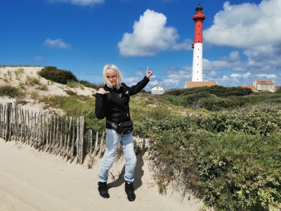  ﻿Phare de la Coubre. Département de la Gironde.