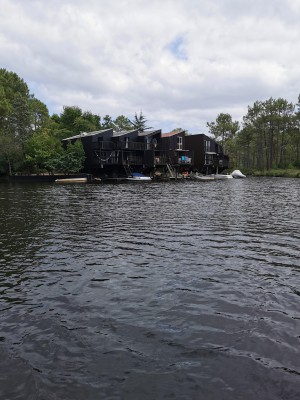  ﻿Etang de Lacanau. département de la Gironde.