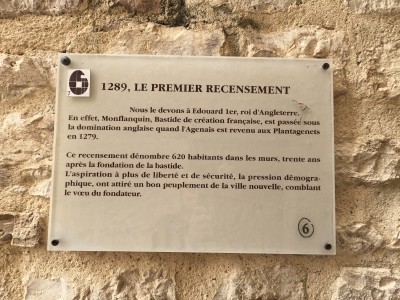  ﻿Montflanquin. Département de Lot-et-Garonne.