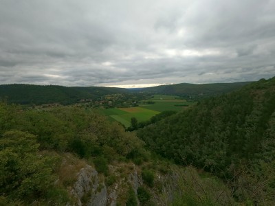  ﻿Proximité de Saint-Cirq-Lapopie. Département du Lot.