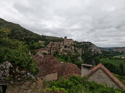  ﻿Saint-Cirq-Lapopie. Département du Lot.