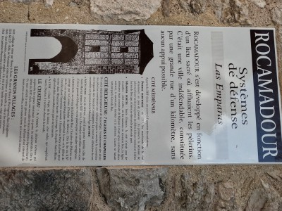  ﻿Rocamadour, cité médiévale du Lot.