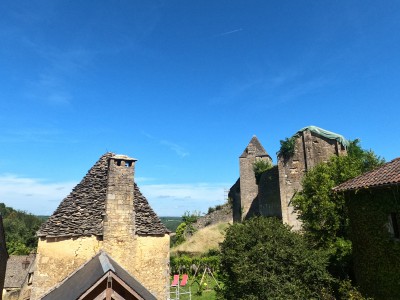  ﻿Salignac et son château-fort.