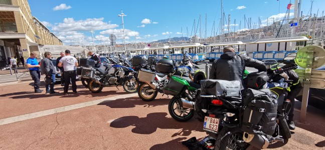  ﻿Arrivée à Marseille.