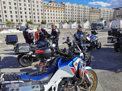  ﻿Port de Marseille et embarquement.