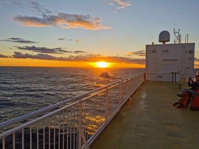  ﻿Sur le bateau.