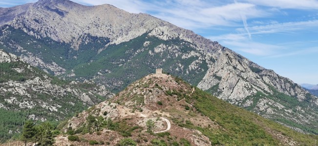  ﻿Le fortin de Pasciola. Corse. 