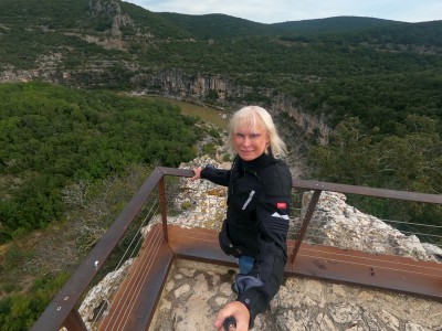  ﻿Les gorges d'Ardèche. 