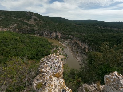  ﻿Les gorges d'Ardèche. 