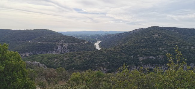  ﻿Les gorges d'Ardèche. 
