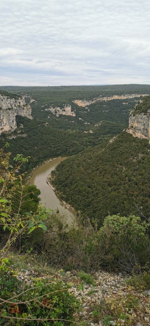  ﻿Les gorges d'Ardèche. 
