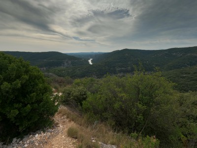  ﻿Les gorges d'Ardèche. 