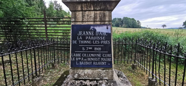  Jeanne D'Arc à Thonne-les-Près.